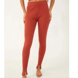 Free People Early Night Legging / Spiced Brandy